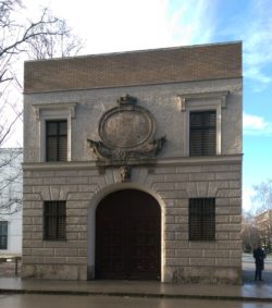 gatehouse for military barracks